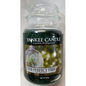 Yankee Candle THE PERFECT TREE Large Jar 22 Oz Green Housewarmer Wax Christmas   202403468036